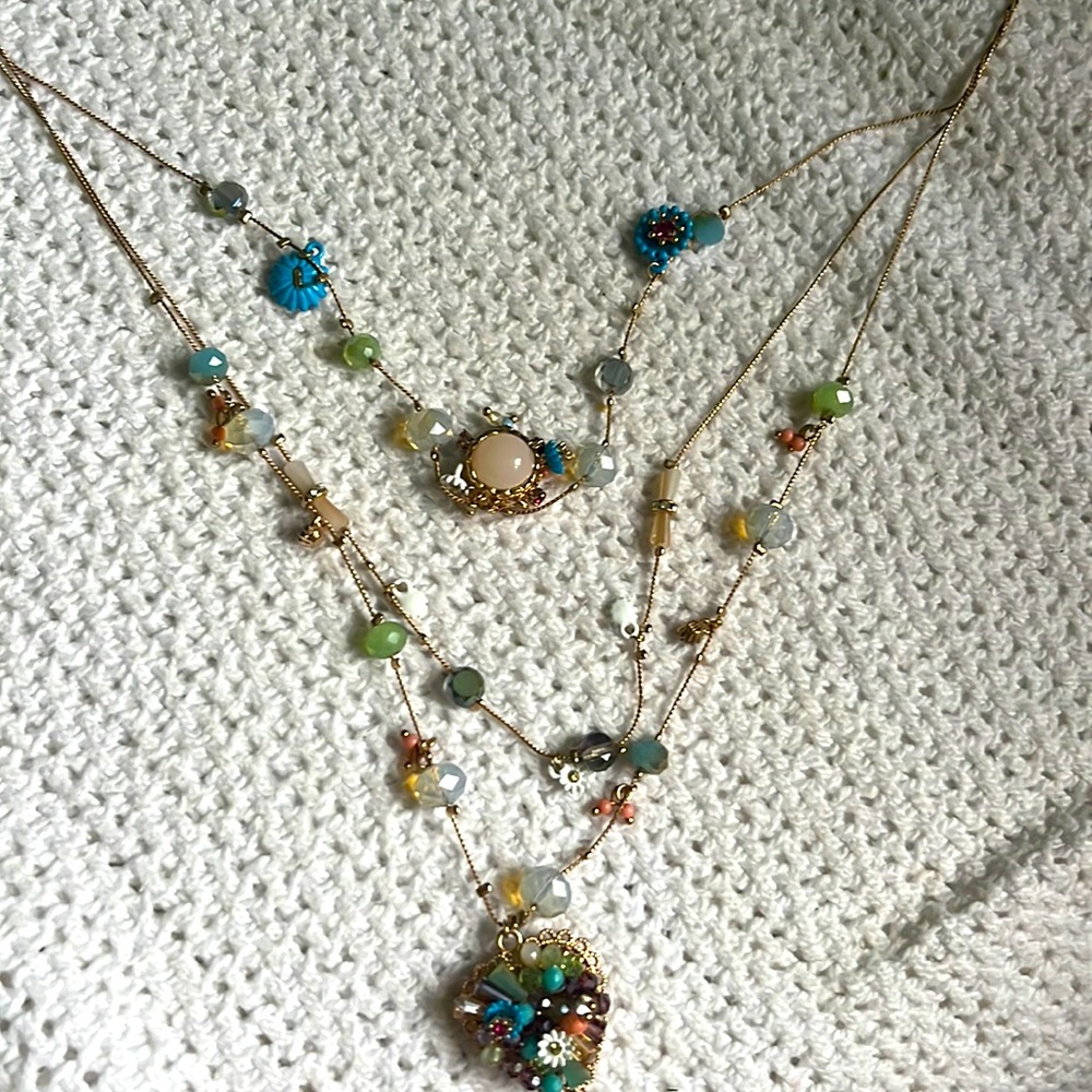 Super fun funky Betsey Johnson Necklace